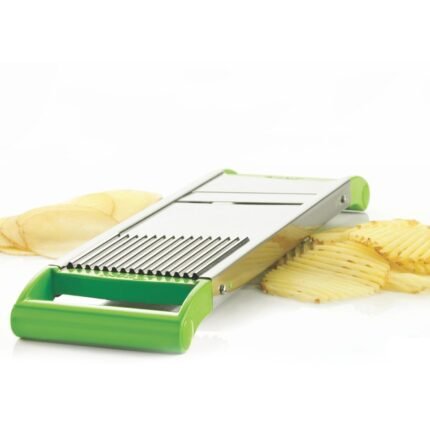 Stainless Steel 2-in-1 Vegetable Slicer Dual for Slicing Julienne Cutting, Durable and Easy to Use
